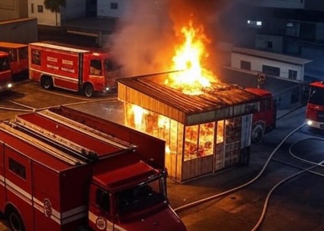 Incêndio em quiosque de Águas Claras mobiliza bombeiros e alerta comunidade