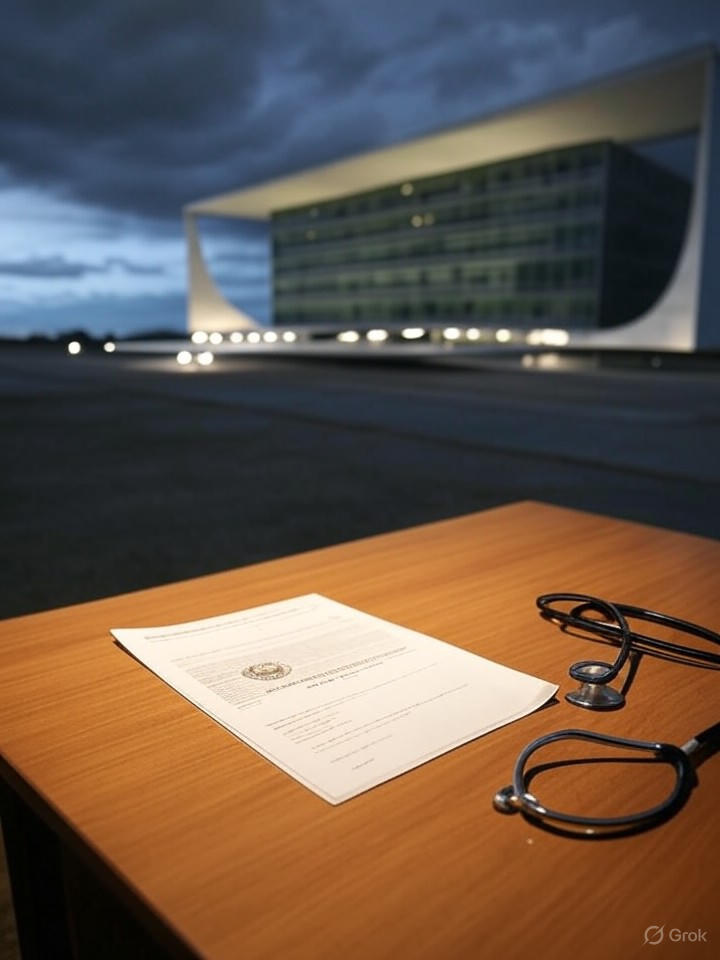 Secretaria do DF pede avaliação médica para Bolsonaro antes de cumprir pena na Papuda