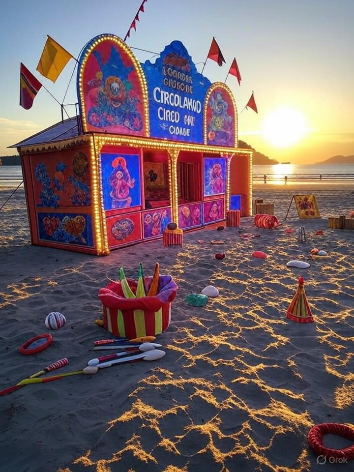 Santos revive a magia do circo em festival gratuito pela cidade