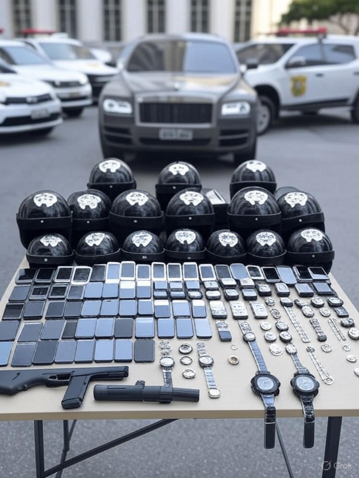 Polícia de São Paulo desmantela rede de receptação de celulares em operação contra crime organizado