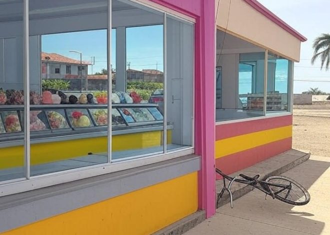 Funcionária de sorveteria desarma assaltante em São Vicente e causa fuga inesperada