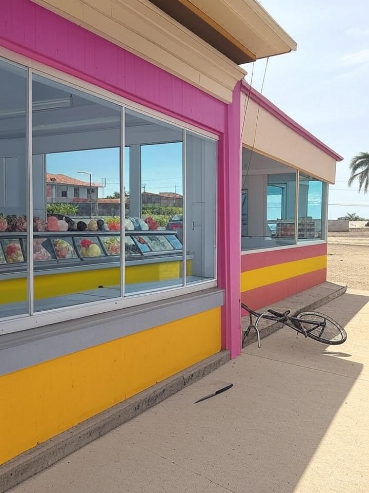 Funcionária de sorveteria desarma assaltante em São Vicente e causa fuga inesperada