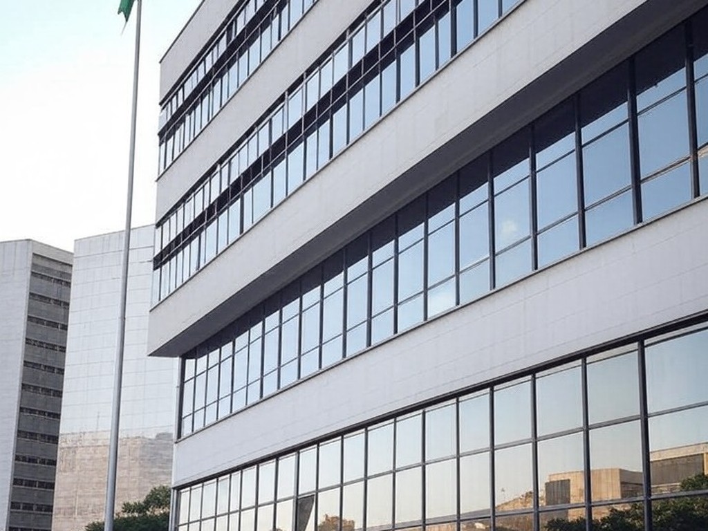 Fachada da sede da Polícia Federal em Brasília, simbolizando retorno após cassação de mandato.