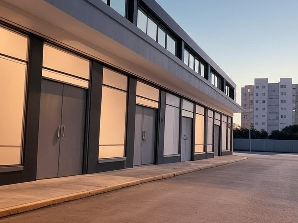 Fachada vazia de academia em Águas Claras, Brasília, enfrentando boicote após agressão a adolescente.