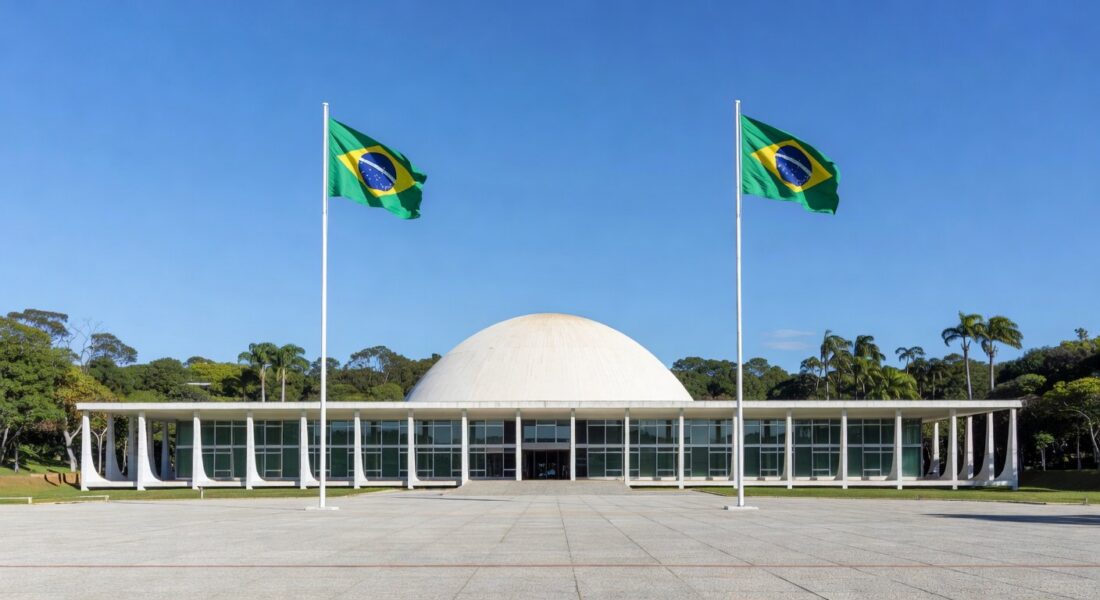 Edifício do STF em Brasília, representando confirmação judicial sobre mensagens não recebidas.