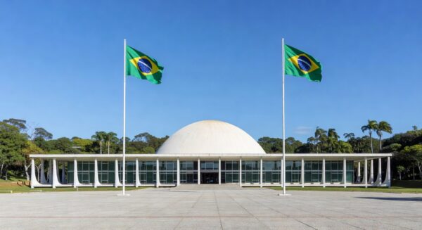 Edifício do STF em Brasília, representando confirmação judicial sobre mensagens não recebidas.