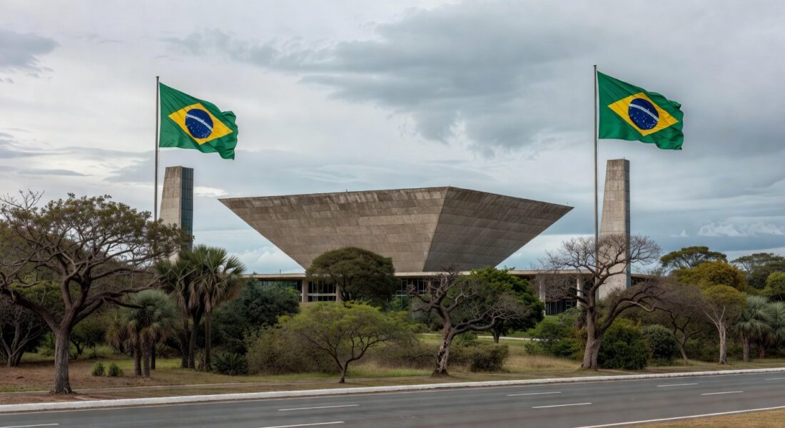 Fachada da Câmara Legislativa do Distrito Federal em Brasília, representando críticas à Procuradoria da Mulher por ineficácia no combate à violência.