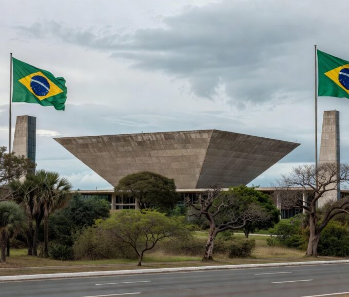 Fachada da Câmara Legislativa do Distrito Federal em Brasília, representando críticas à Procuradoria da Mulher por ineficácia no combate à violência.
