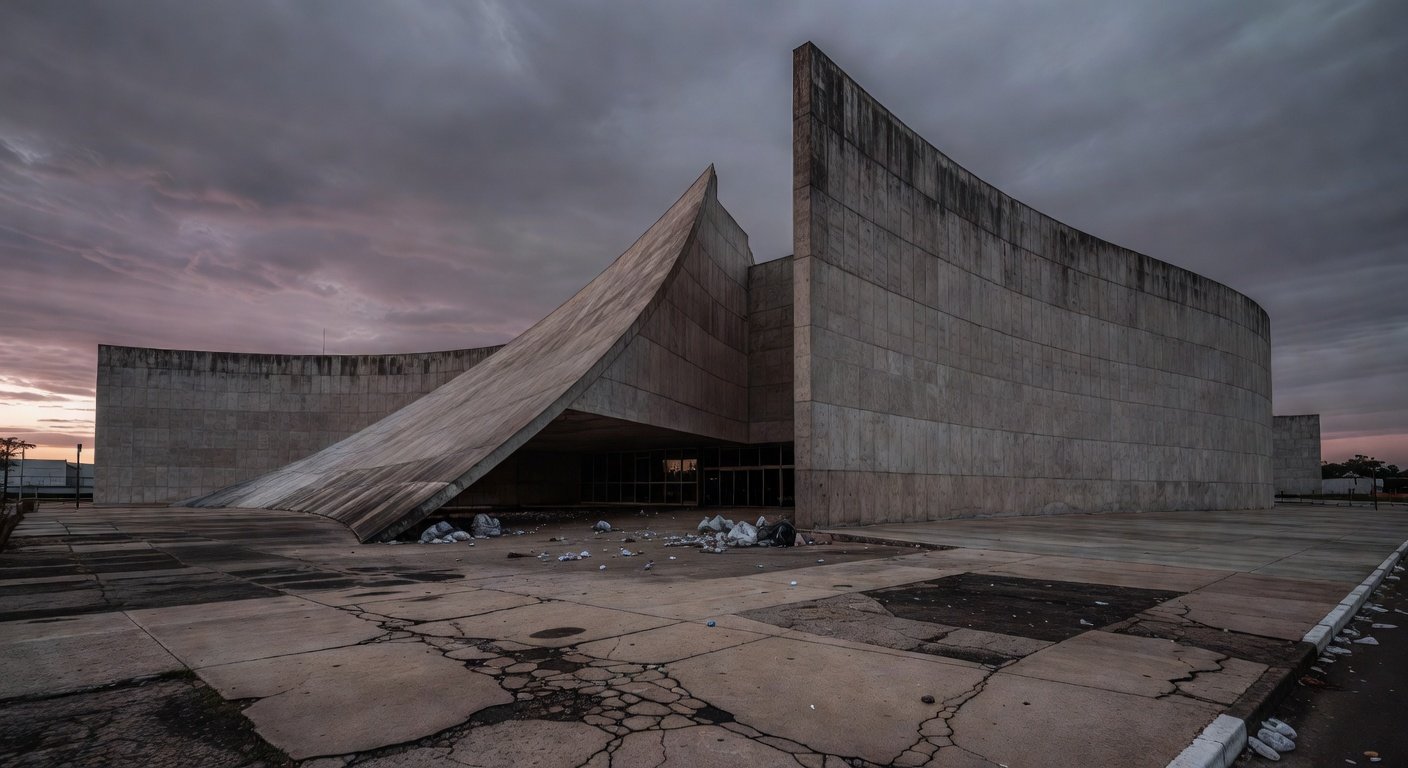 Edifício da CLDF em Brasília com documentos de seguros espalhados, representando homenagem polêmica e críticas por fraudes.