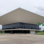 Edifício da PGR em Brasília, representando denúncia por importunação sexual contra ex-ministro.