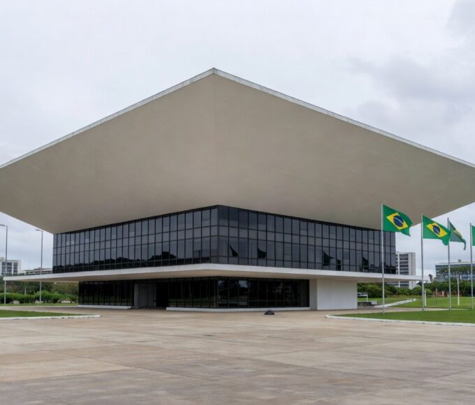 Edifício da PGR em Brasília, representando denúncia por importunação sexual contra ex-ministro.