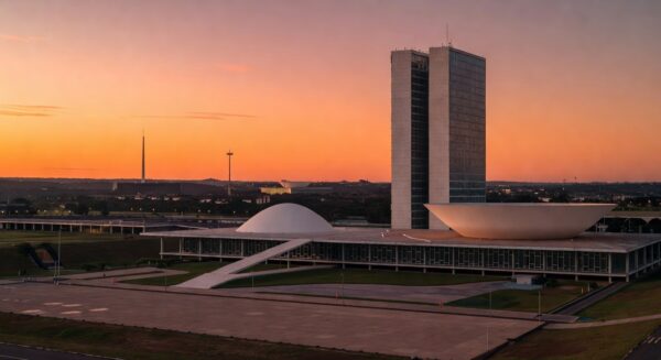 Congresso Nacional em Brasília, terceiro lugar no Ranking ICCA 2025 entre destinos brasileiros para eventos