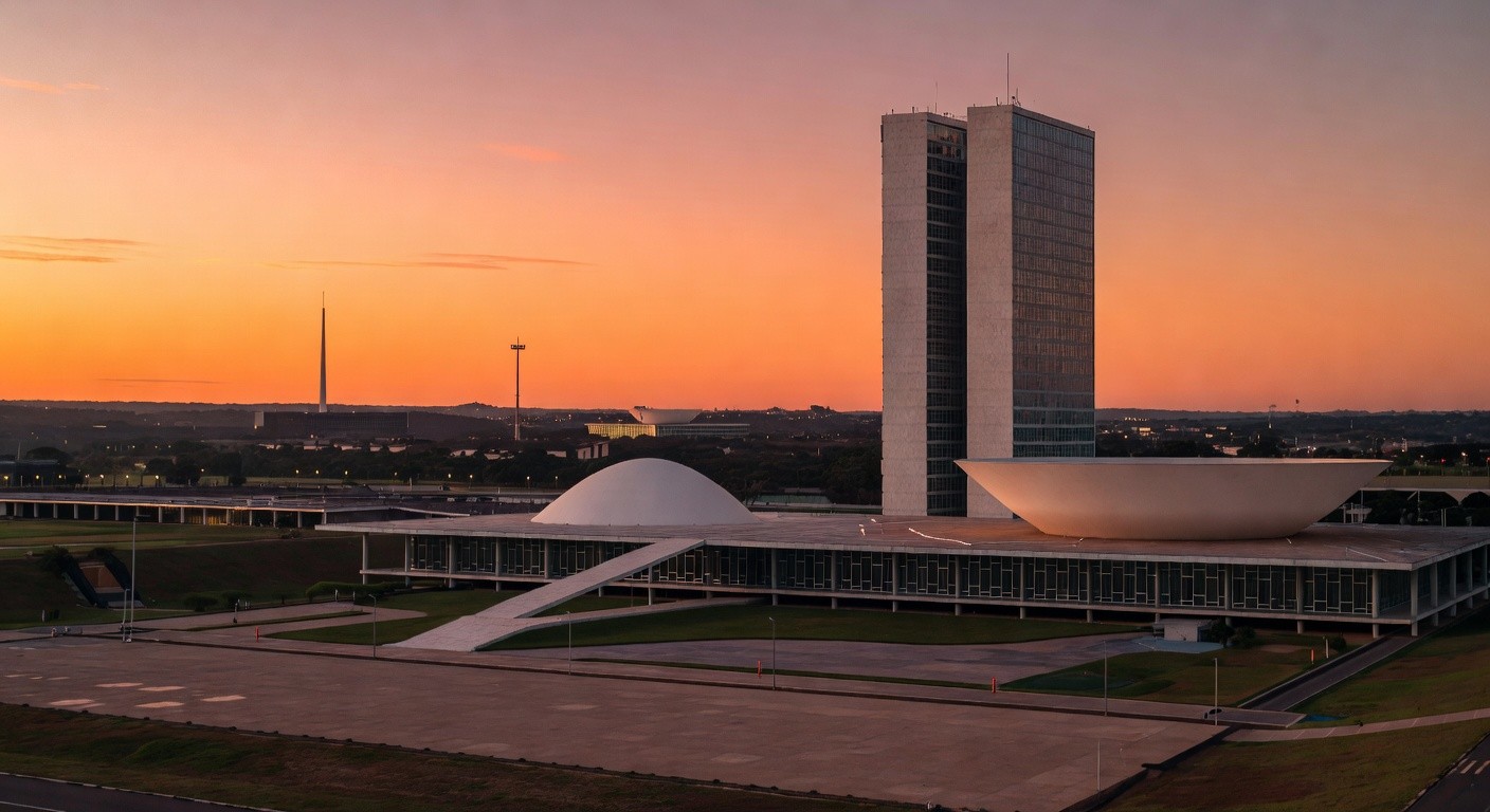 Congresso Nacional em Brasília, terceiro lugar no Ranking ICCA 2025 entre destinos brasileiros para eventos