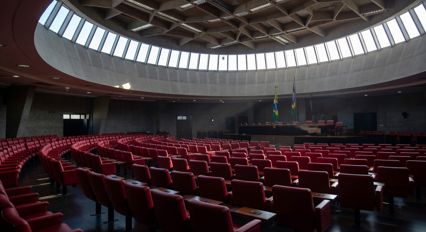 Fachada da Câmara Legislativa do DF em Brasília sobre aprovação do piso para intérpretes de Libras