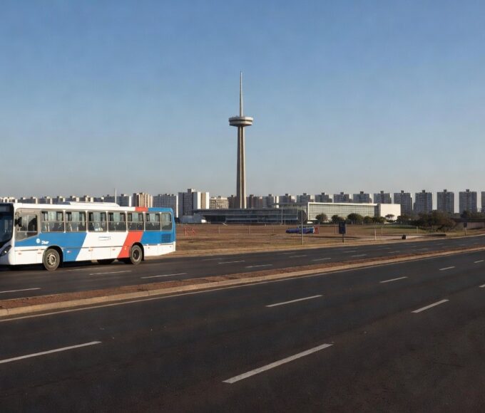 Terminal de ônibus e metrô em Brasília com horários alterados no feriado de Corpus Christi