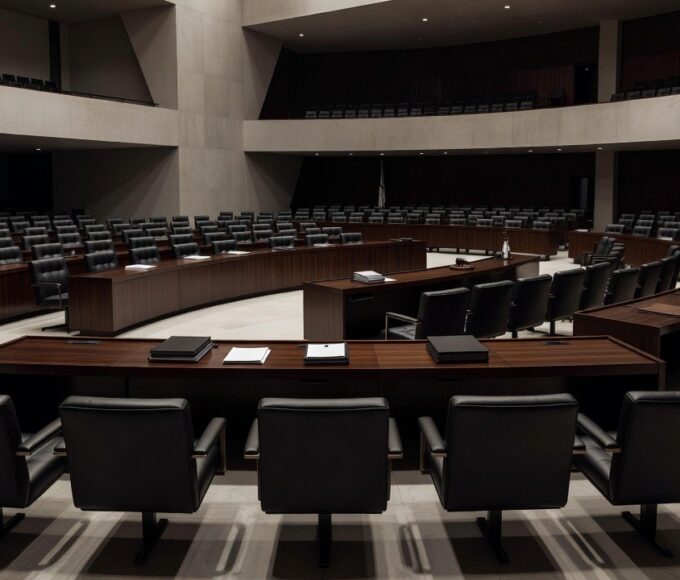Câmara Legislativa do DF durante sessão solene sobre Comunidade Shalom em meio a crises