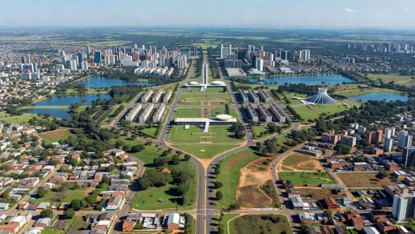 Contrastes urbanos no DF revelam desigualdades no bem-estar das 35 regiões