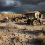 Paisagem rural brasileira com fazendas e campos representando incentivo ao empreendedor rural