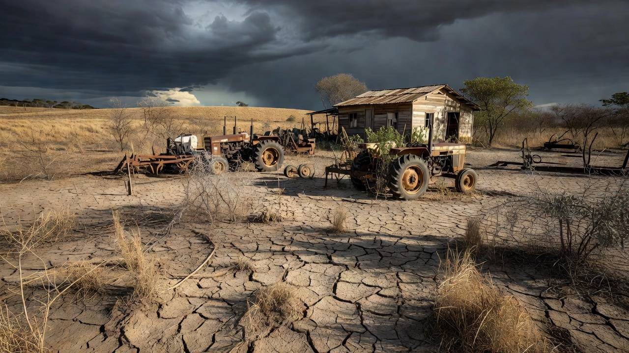 Paisagem rural brasileira com fazendas e campos representando incentivo ao empreendedor rural