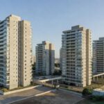 Prédios residenciais em Brasília representando desistência de compra por crédito negado