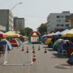 Rua de Lazer no Guará II com circo, trenzinho e atrações gratuitas em Brasília