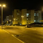 Rua na Asa Norte em Brasília após agressão impedida por policial militar