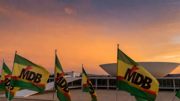 Auditório em Brasília para evento político do MDB-DF
