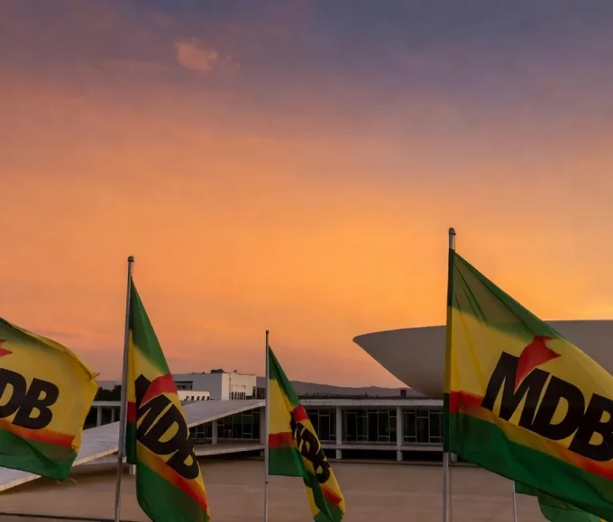Auditório em Brasília para evento político do MDB-DF
