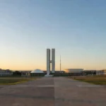 Congresso Nacional em Brasília representando crise política