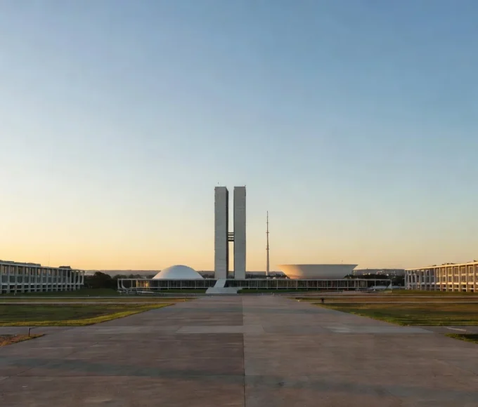 Congresso Nacional em Brasília representando crise política