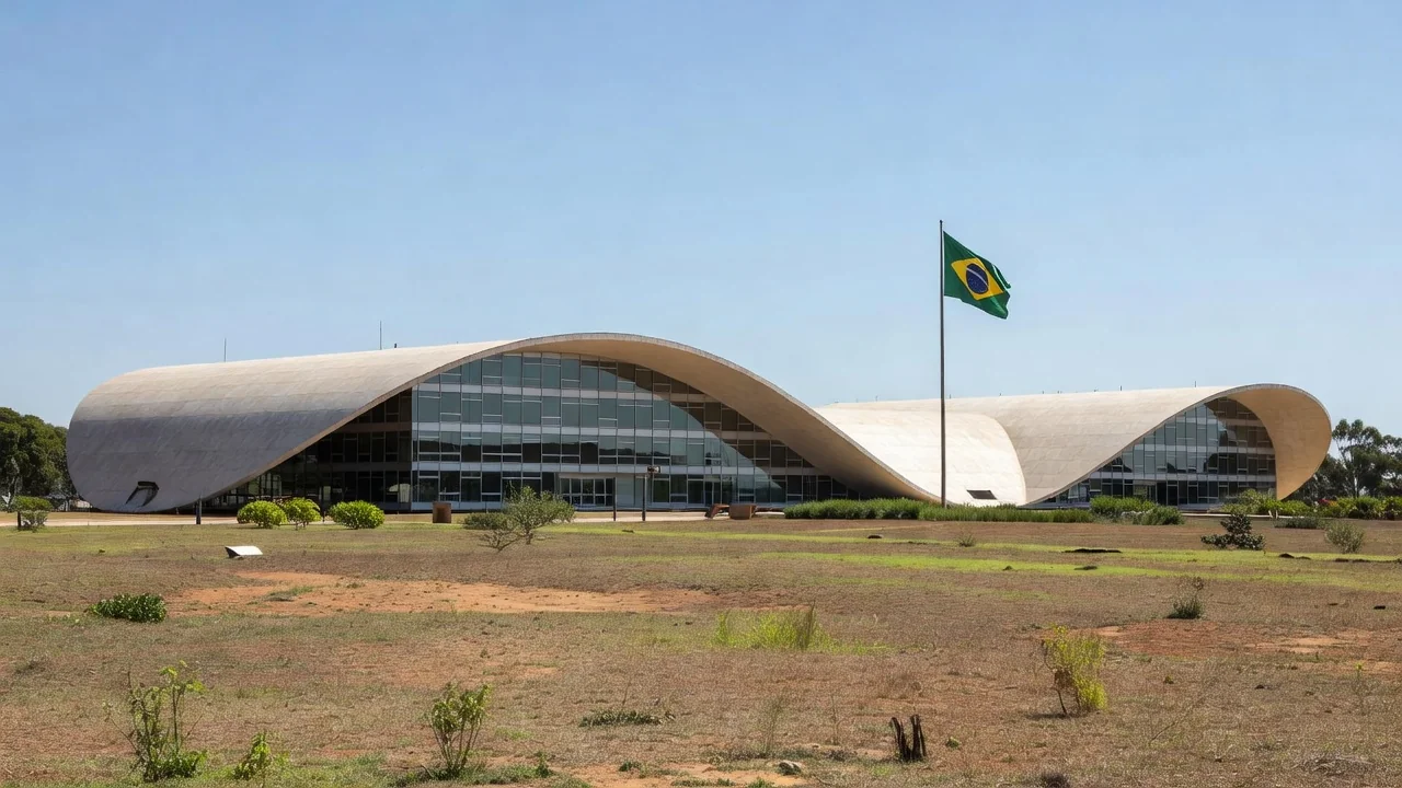 Sala de conciliação no STF em Brasília sobre socorro ao BRB