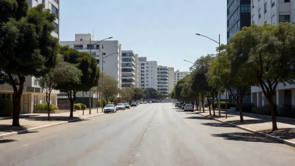 Viatura da Polícia Civil do DF em rua de Brasília