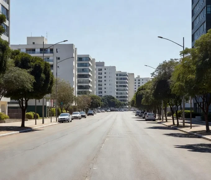 Viatura da Polícia Civil do DF em rua de Brasília