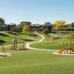 Escola-parque proposta no terreno da residência oficial em Águas Claras, Brasília