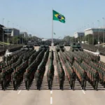 No desfile do ano passado, soberania também foi um dos temas explorados pelo governo Ricardo Stuckert / PR - 07.09.2025