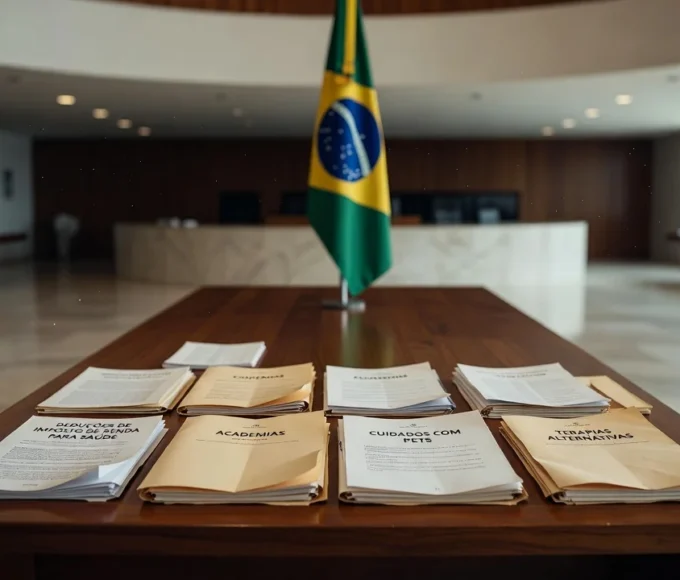 Projetos visam deduzir despesas com academias, vacinas e bem-estar Joédson Alves/Agência Brasil - Arquivo