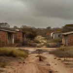 Rua residencial no Recanto das Emas, local relacionado à identificação policial.