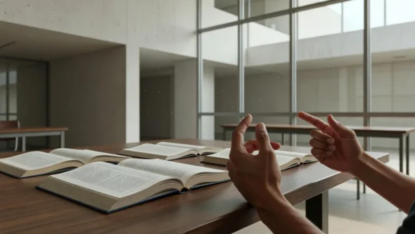 Livros e documentos sobre regulamentação de intérpretes de Libras em ambiente institucional brasileiro